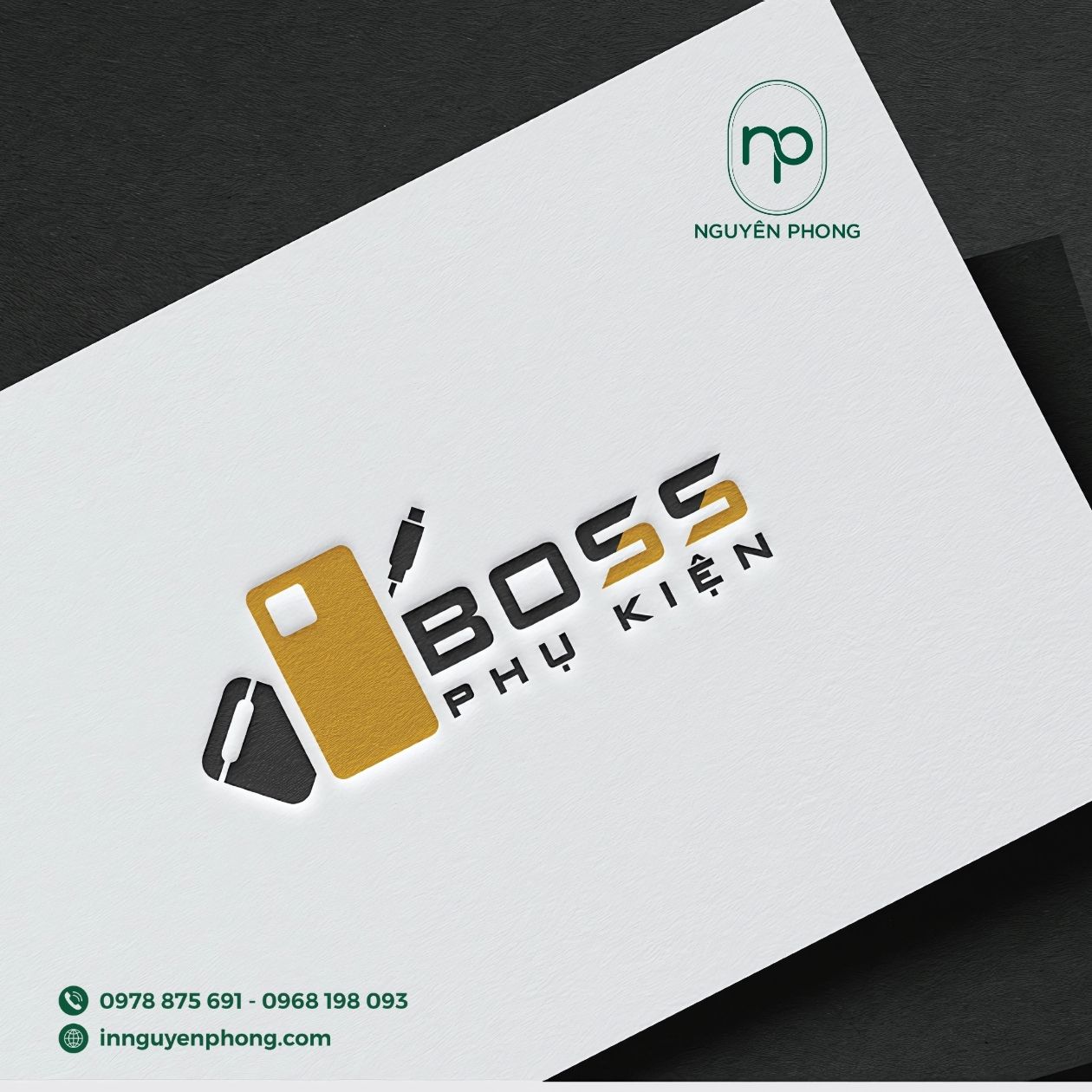 Thiết Kế Logo Phụ Kiện Điện Thoại Độc Đáo, Ấn Tượng